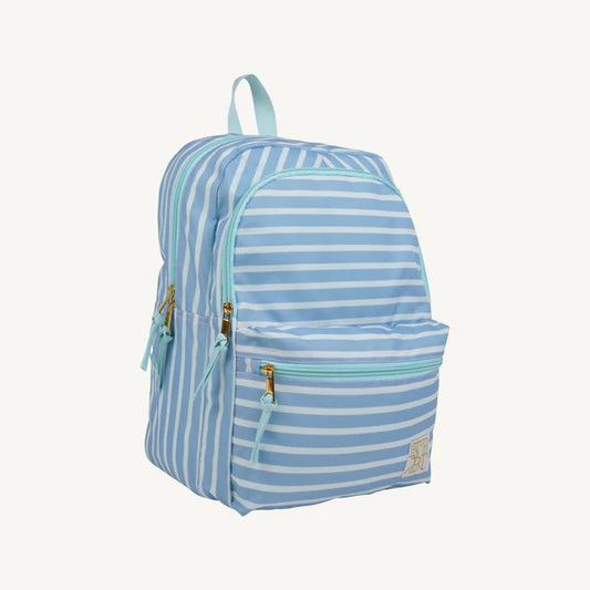 Backpack- Sarasota Sky Stripe/Sea Island Seafoam