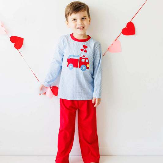Sound the Alarm Valentine Pant Set