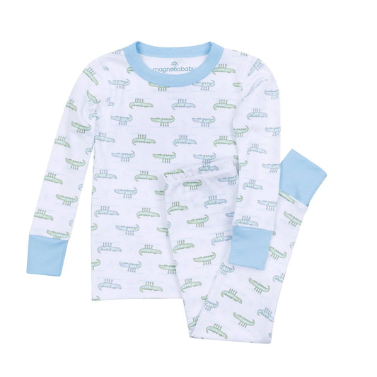 Alligator Pajama Set