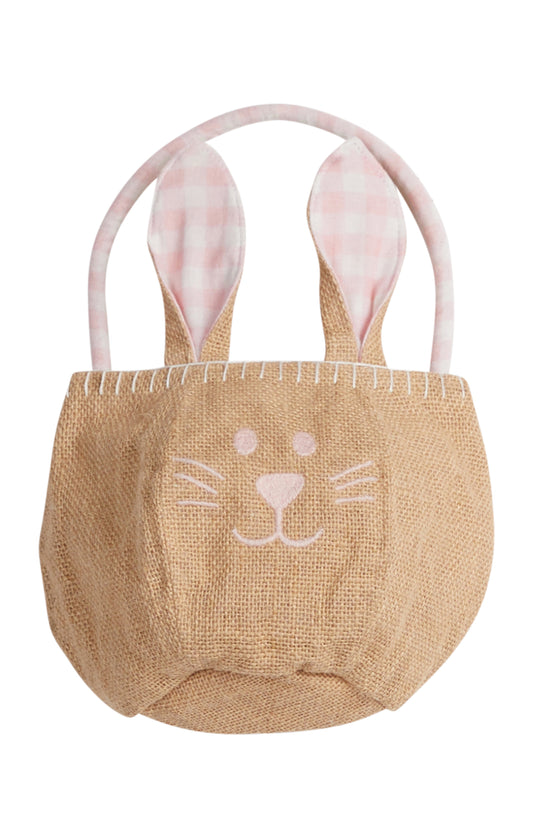 Basket - Light Pink Bunny