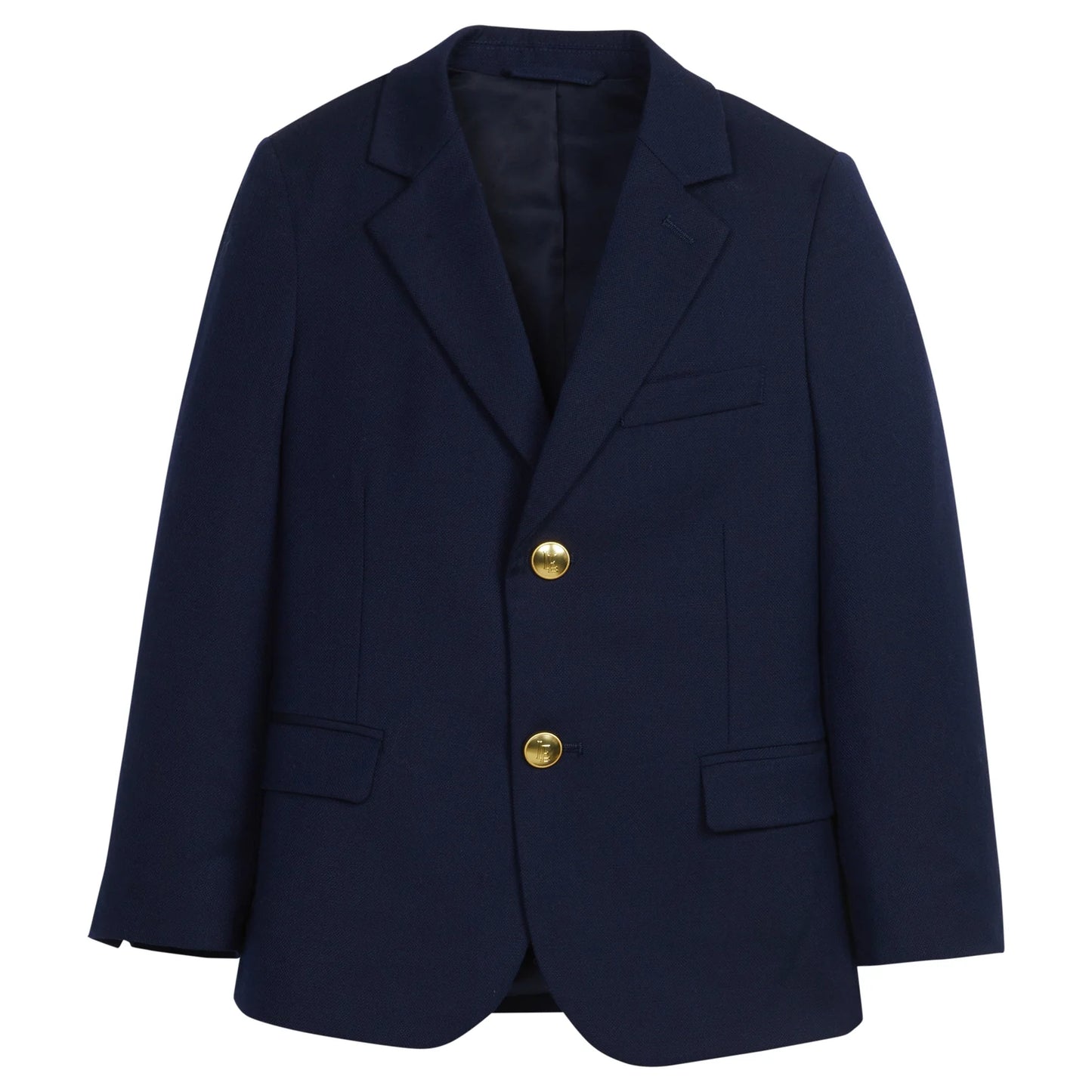 Classic Wool Blazer - Navy