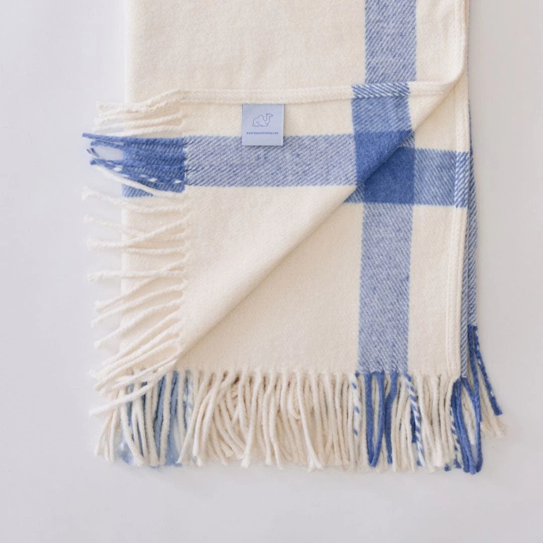 Throw Blanket - Blue Plaid