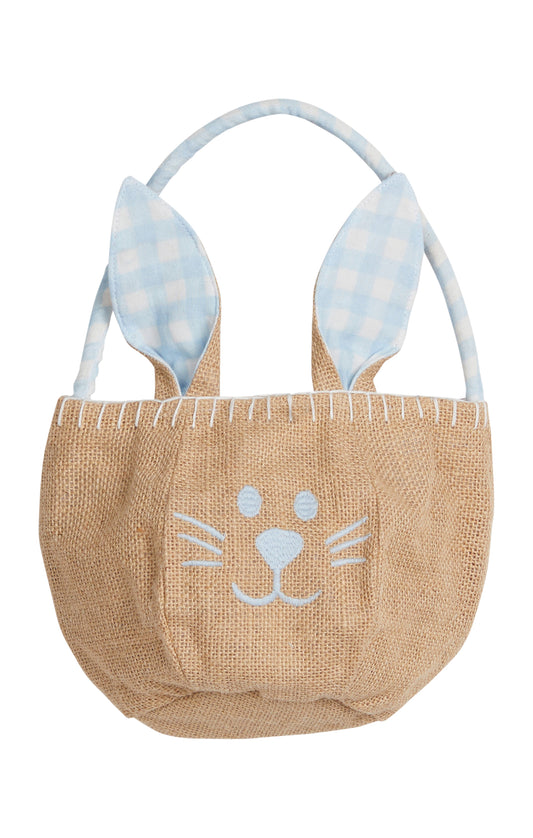 Basket - Light Blue Bunny