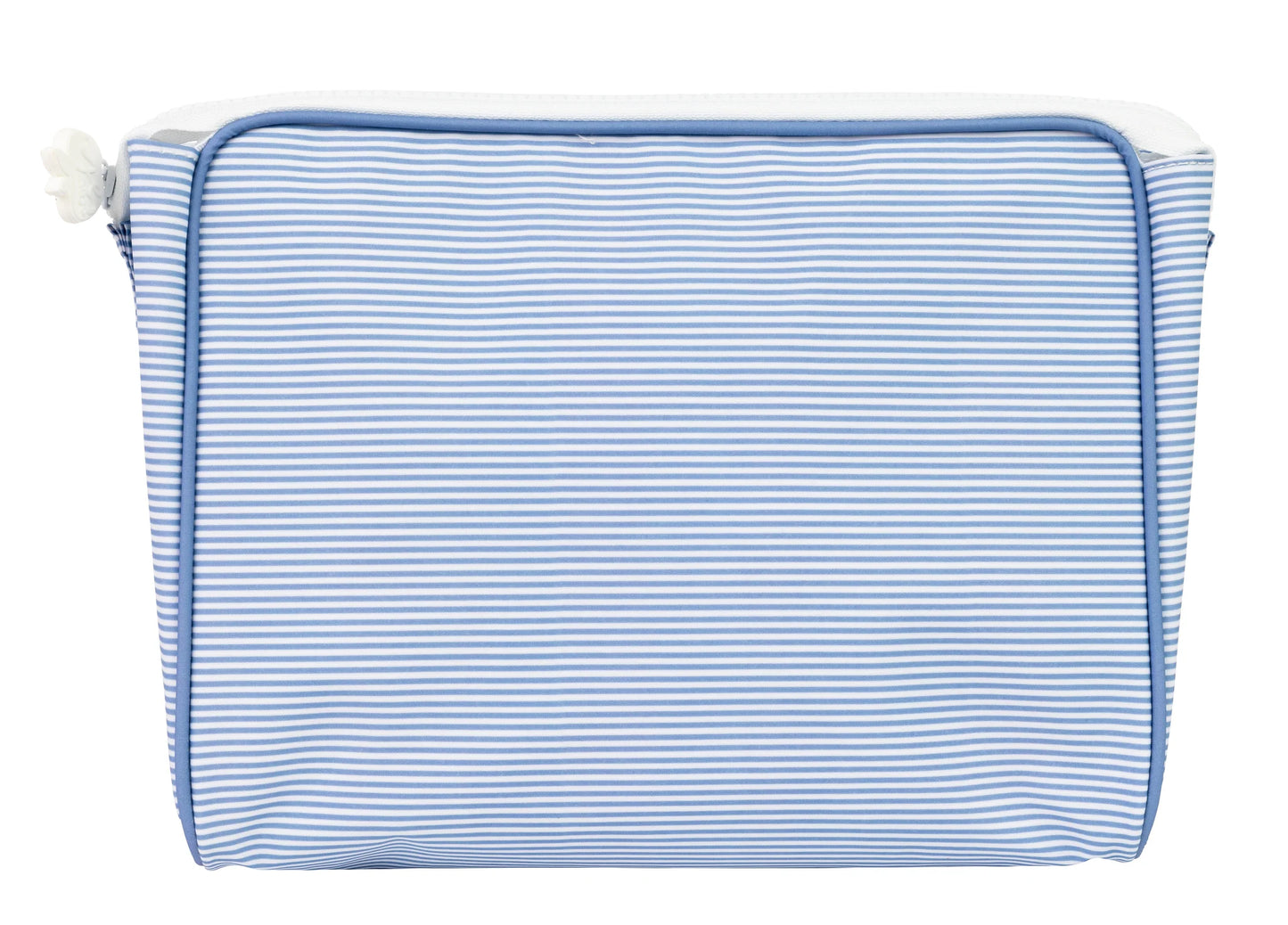 The Go Bag - Navy Mini Stripe (Small)