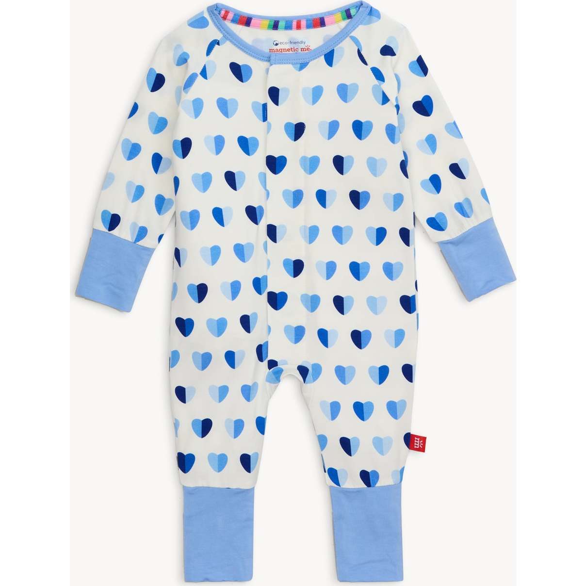 Blue XOXO Magnetic Convertible Coverall