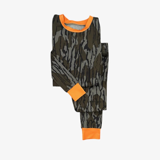 Long Sleeve Two Piece Microfleece Pajama/base layer || Original Bottomland