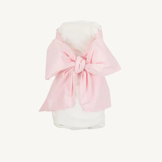 pink bow swaddle blanket 