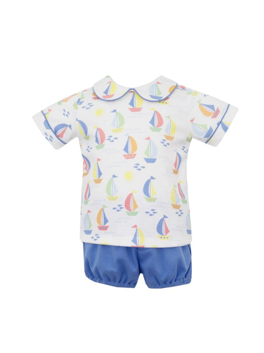 Sailboat print - Diaper Set