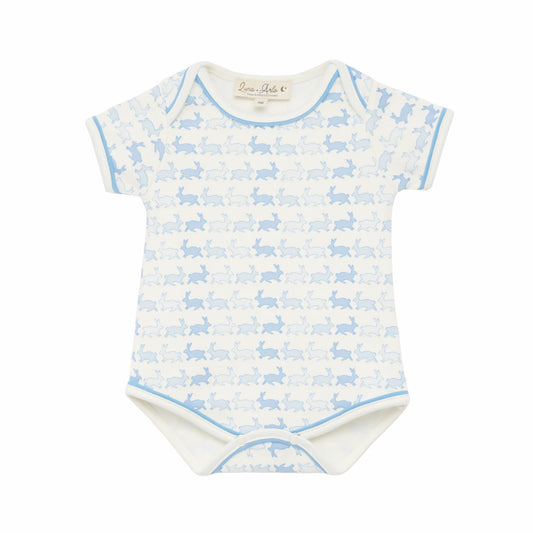 Bunny Hop Bodysuit - Sky