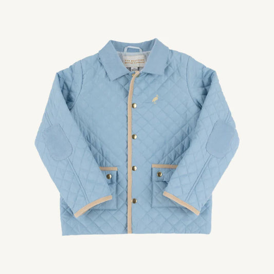 Caldwell Quilted Coat -Barrington Blue