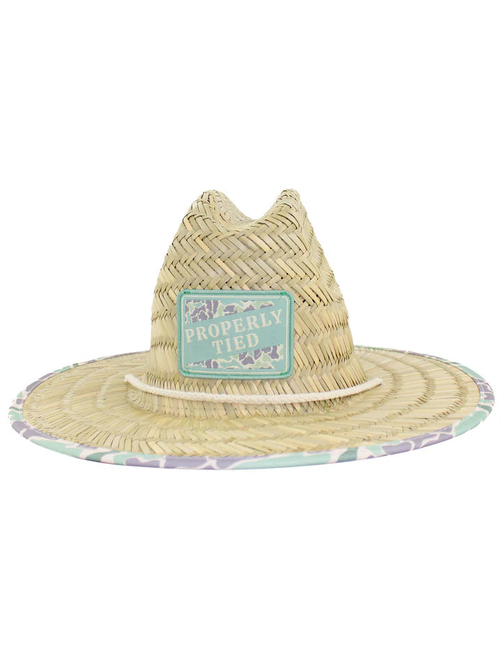 Cabo Straw Hat Camo