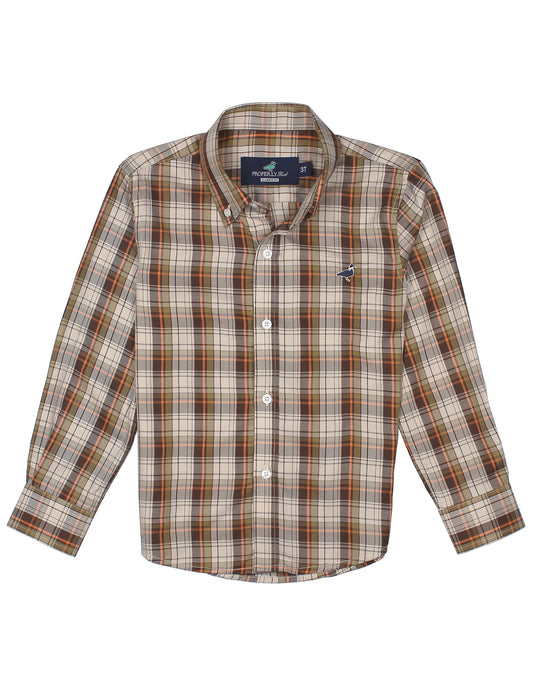 Boys Seasonal Sportshirt Campfire