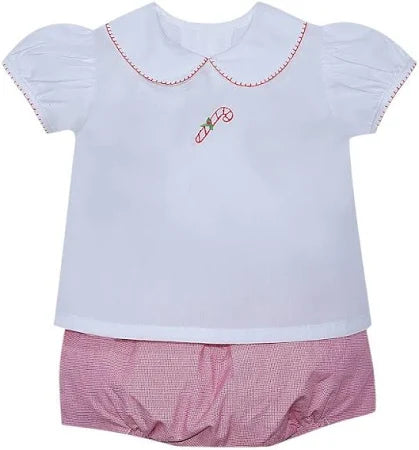 Candy Cane Diaper Set