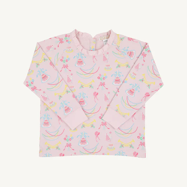 Ruffle Cassidy Comfy Crewneck - Golden Birthday