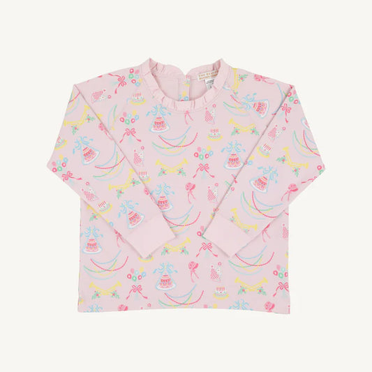 Ruffle Cassidy Comfy Crewneck - Golden Birthday