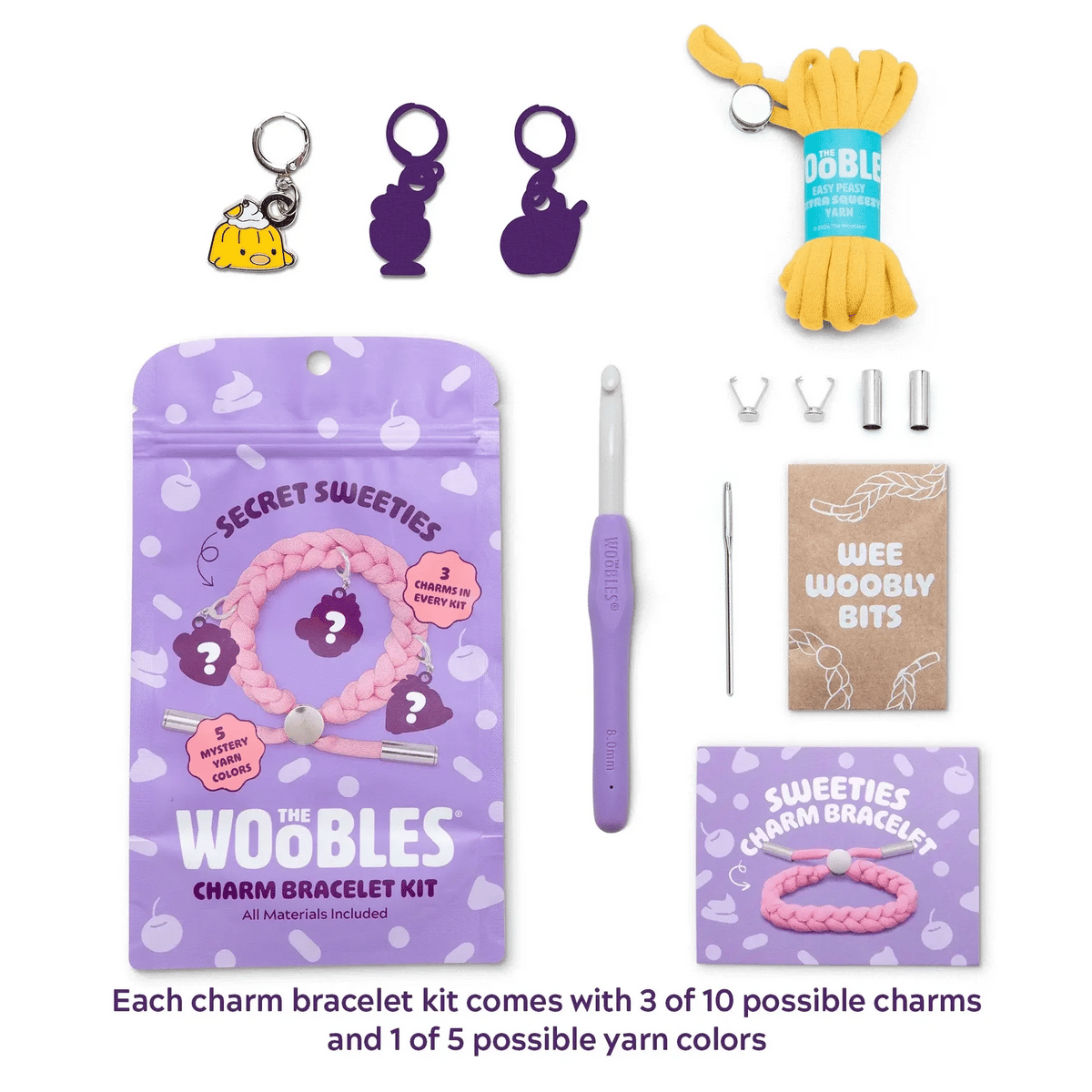 Charm Bracelet Kit: Secret Sweeties