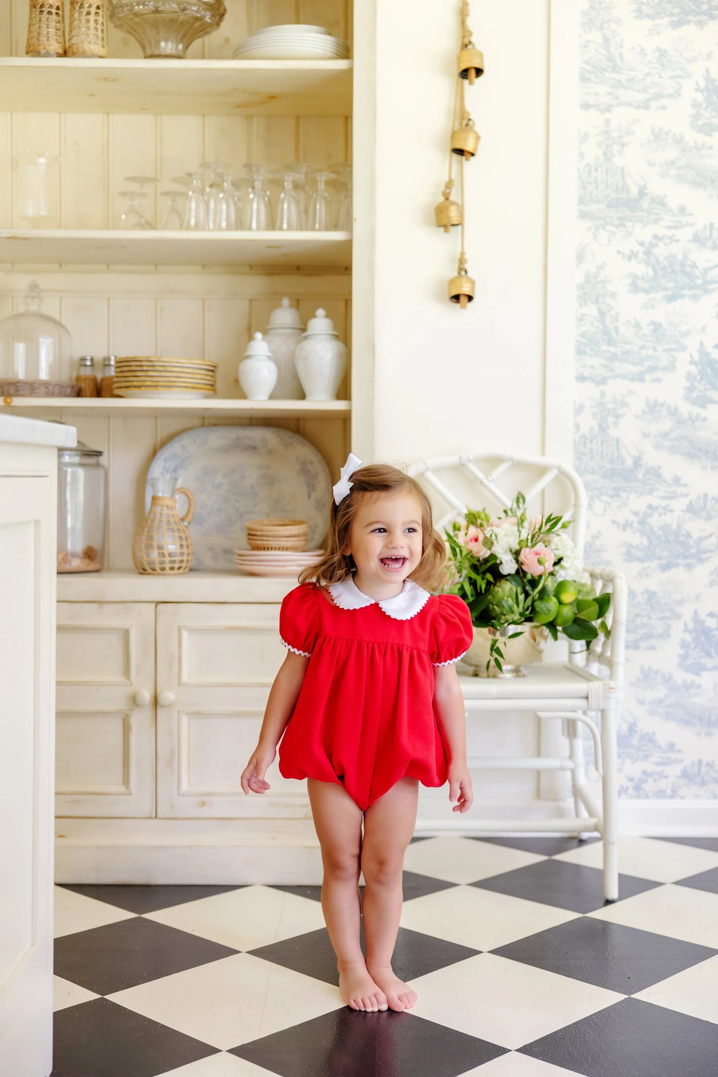 Cindy Lou Bubble -Pique Red