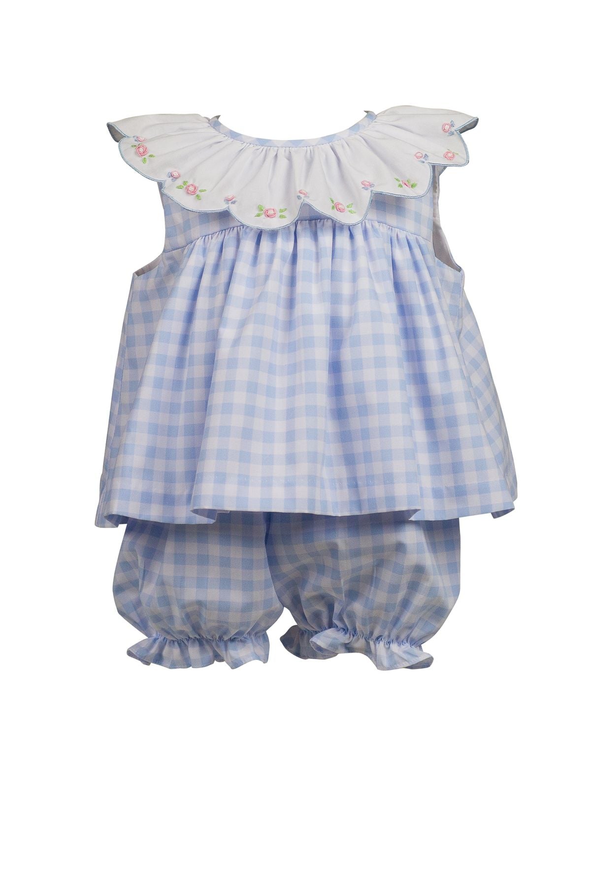 Colby Check Bloomer Set