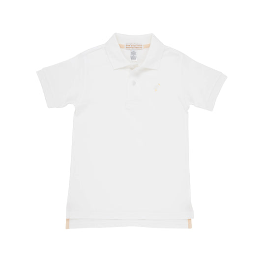 Prim & Proper Polo - Worth Avenue White