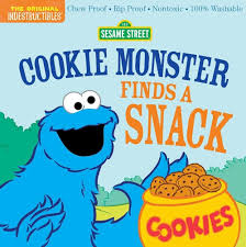 Book cover of Cookie Monster Finds a Snack.