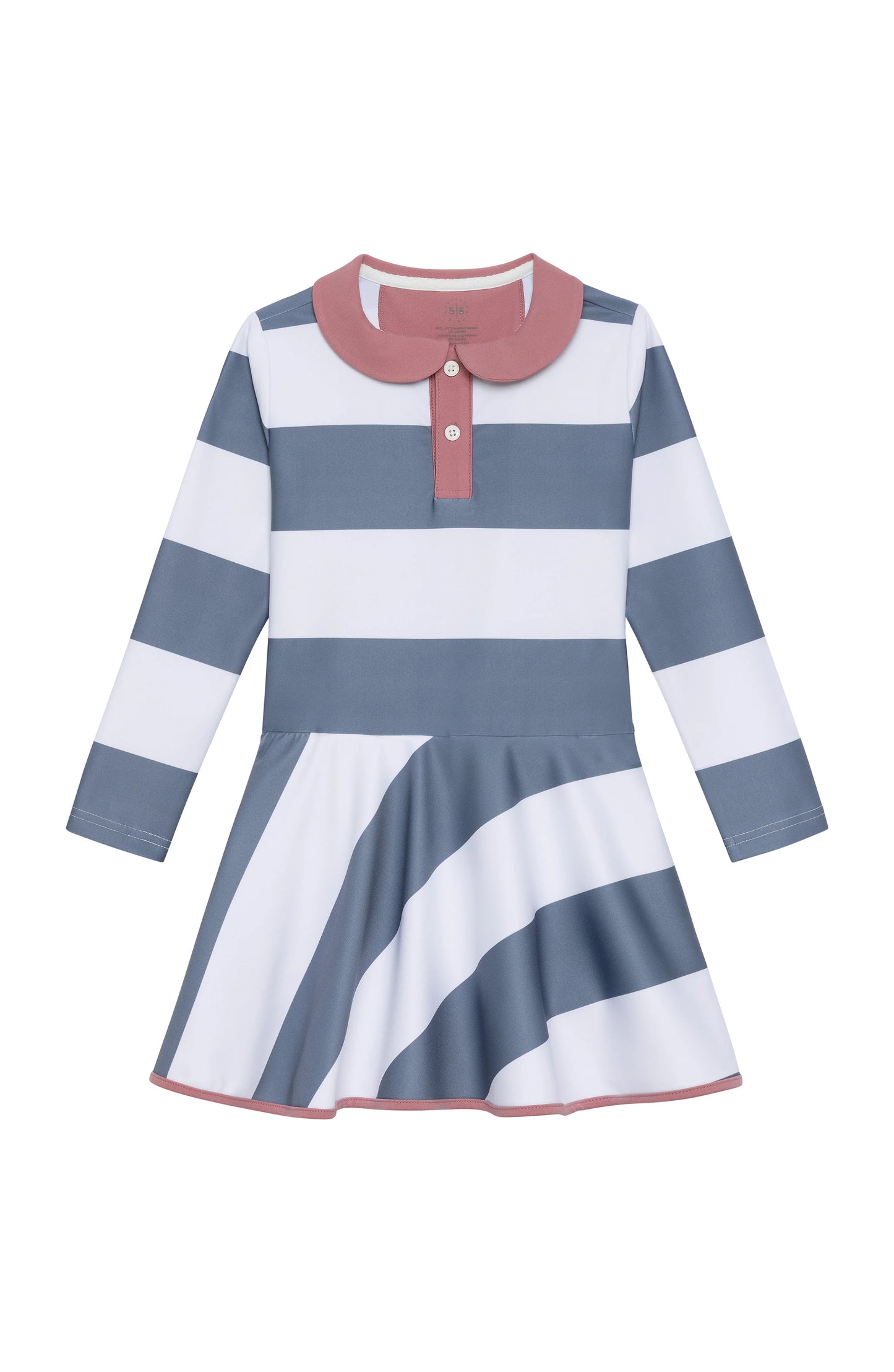 Slate/white Rugby Dress