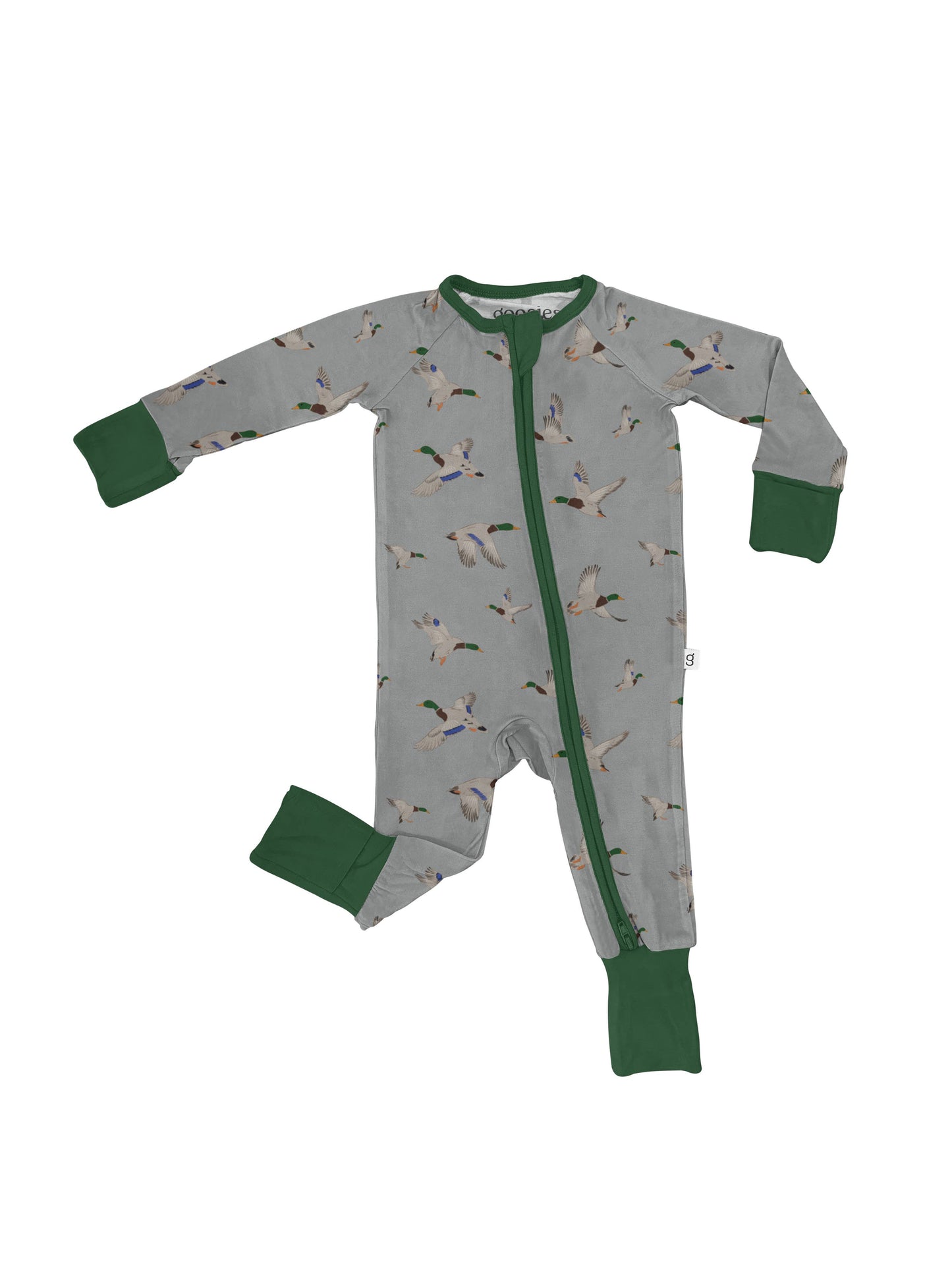 Mallards /  Ducks - Convertible Zip PJs