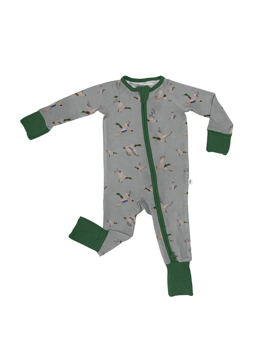 Mallards /  Ducks - Convertible Zip PJs
