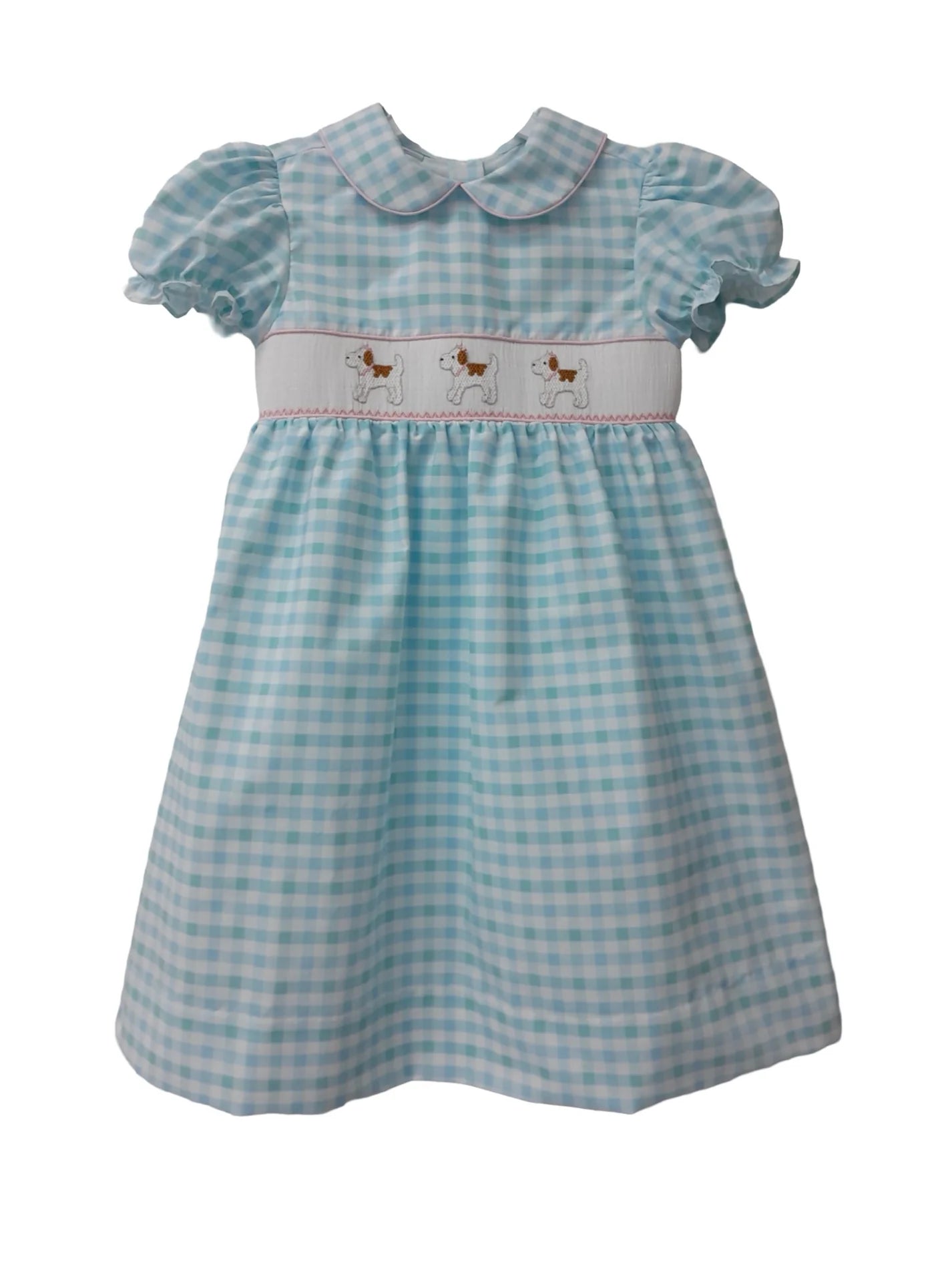 Smocked Dog Puppy Dress