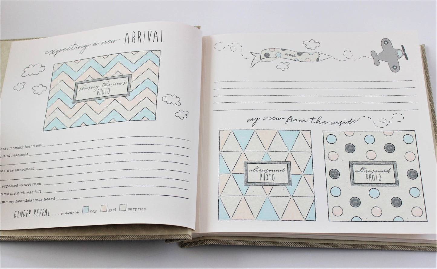 Dream (Pink) Baby Memory Book