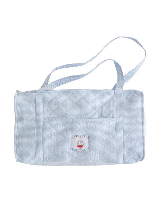 Quilted Luggage - Sailboat
