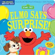 Book cover of Elmo Says Surprise.