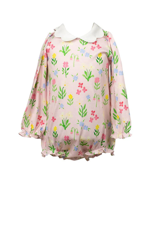English Garden Long Sleeve Girl Bubble
