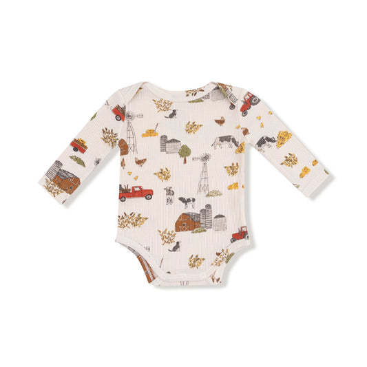 Hay Farmer  Lap Shoulder Bodysuit