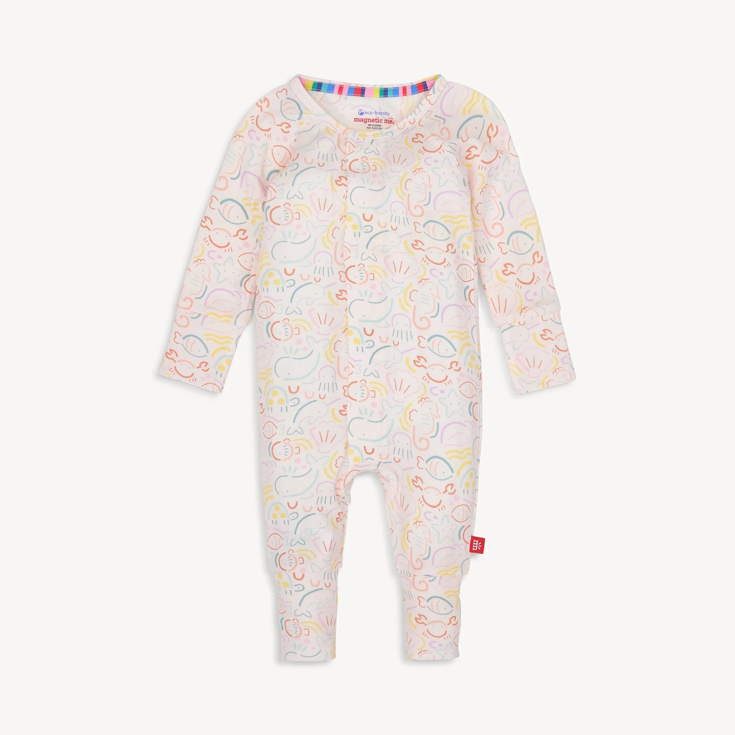 So-Fish-Ticated Convertible Romper with Magnetic Closure