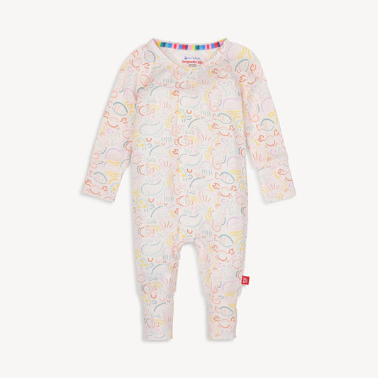 So-Fish-Ticated Convertible Romper with Magnetic Closure