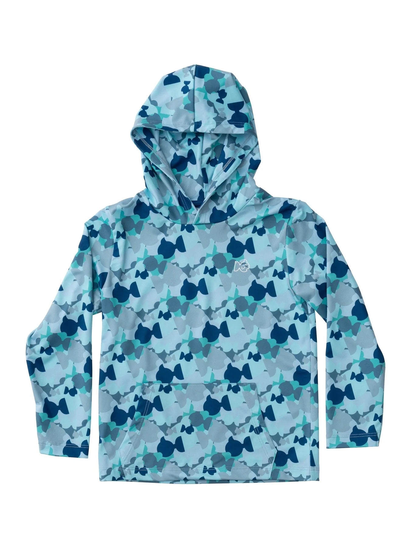 Pro Performance Hoodie- Fish Camo