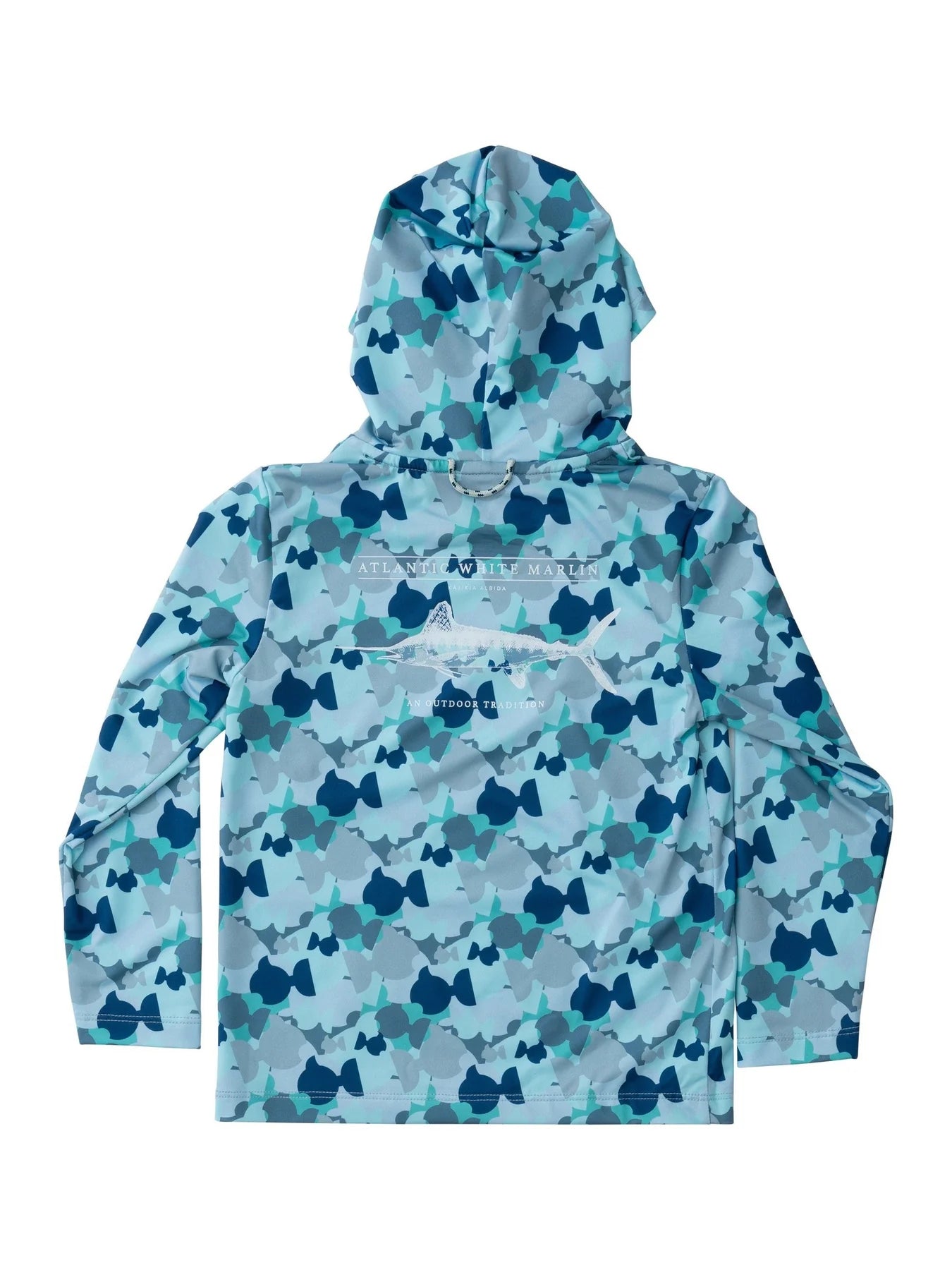 Pro Performance Hoodie- Fish Camo