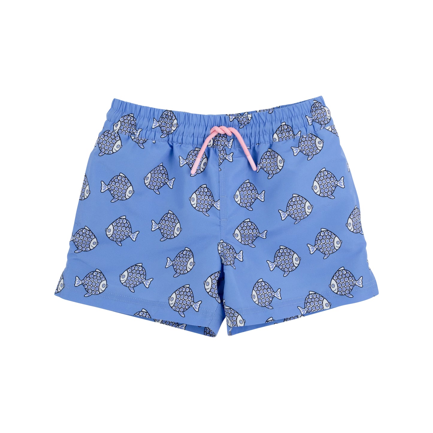 Tortola Swim Trunks - Little Fishes with Nantucket Navy Stork