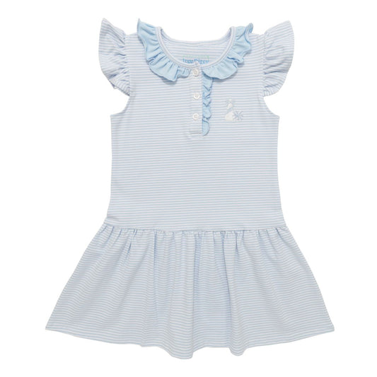 Game Day Dress- Light Blue