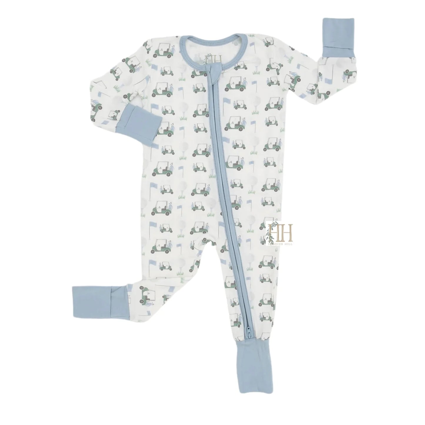 Finding Fairways Romper - Bamboo