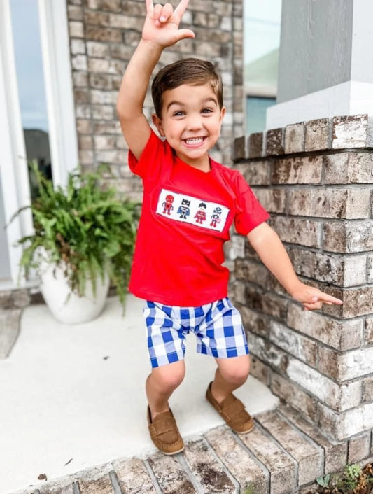 Superhero Boy Short Set