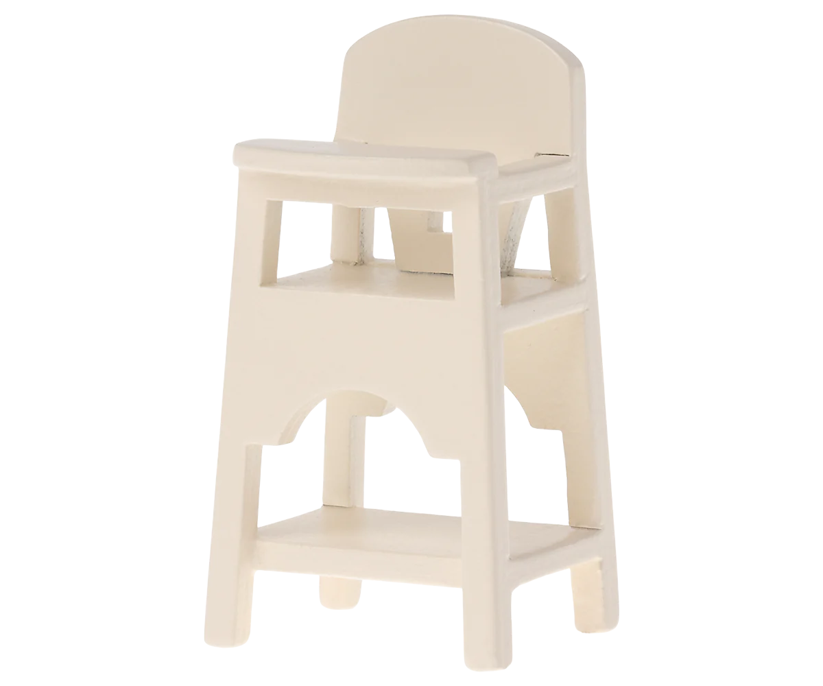 High chair, Mouse - Off white