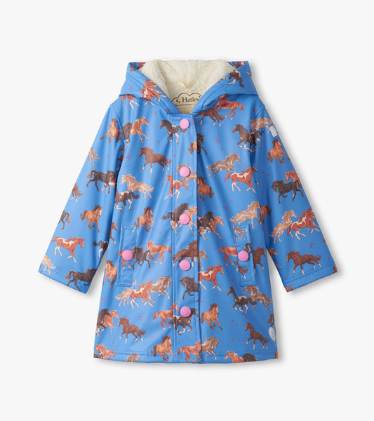Tinsel Horses Sherpa Lined Splash Jacket