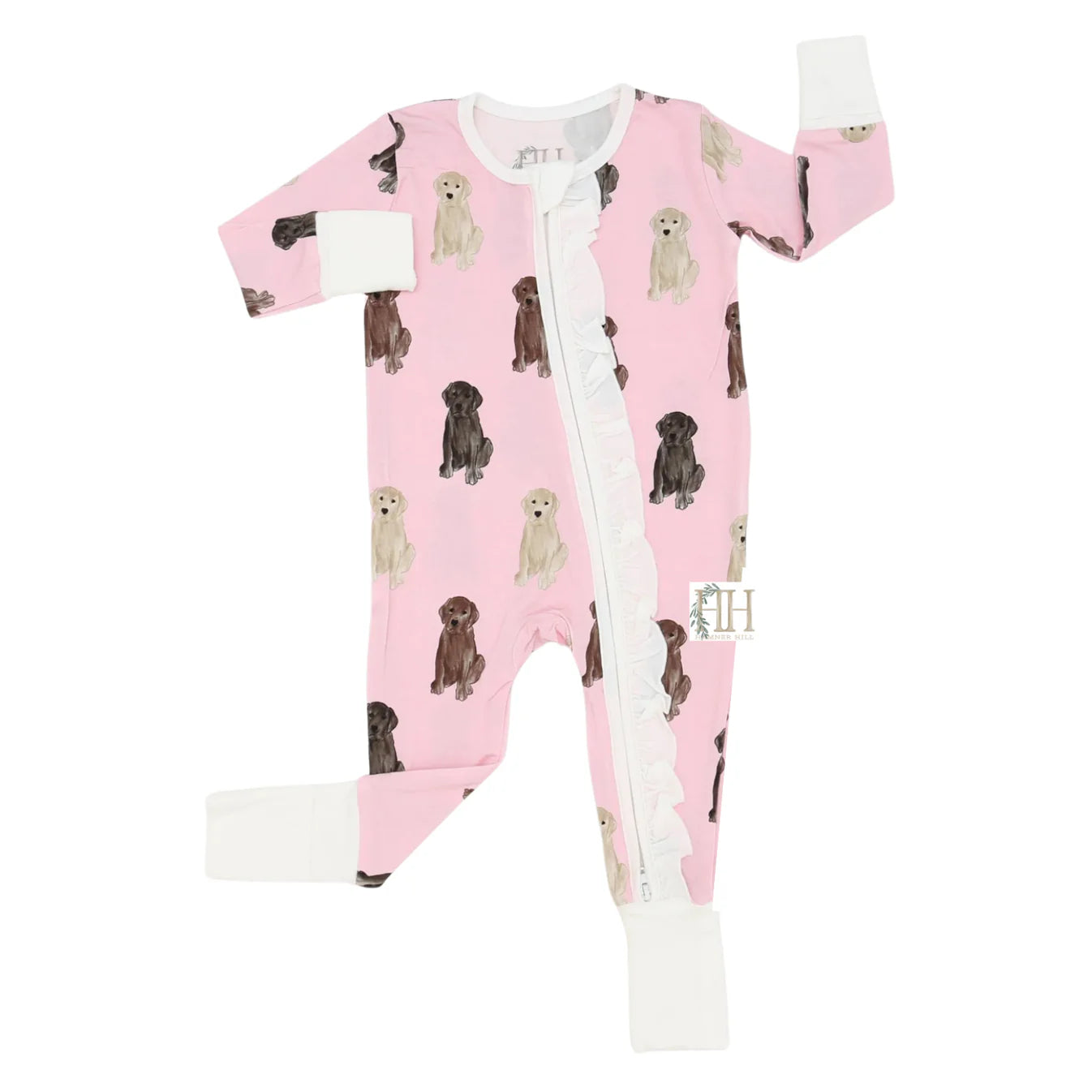 Girl Labs Double Zipper Romper
