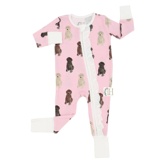 Girl Labs Double Zipper Romper