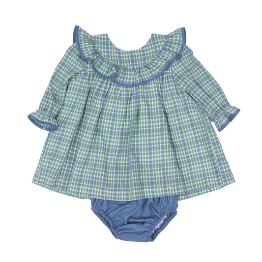 Layla Bloomer Set - Bluegrass Plaid