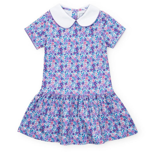 Libby Girls' Dress - Blackberry Floral