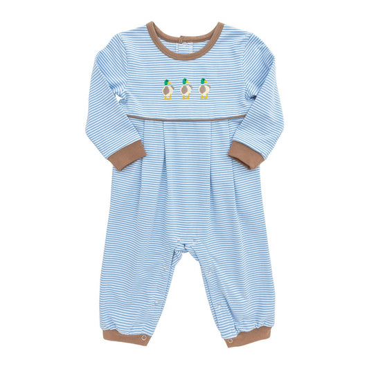 Mallard Romper with Brown