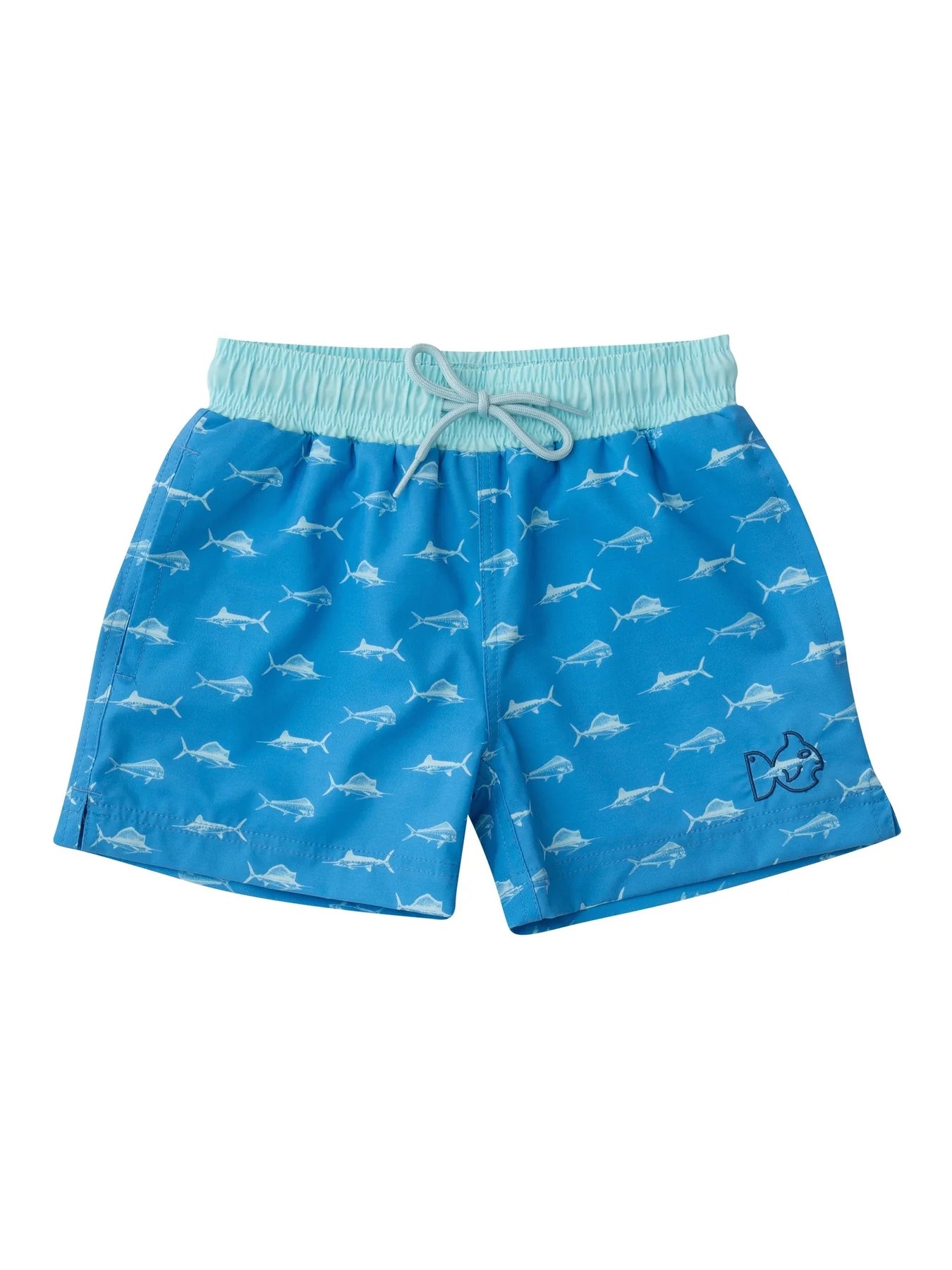 Boogie Swim Shorts - Marina Fish Print