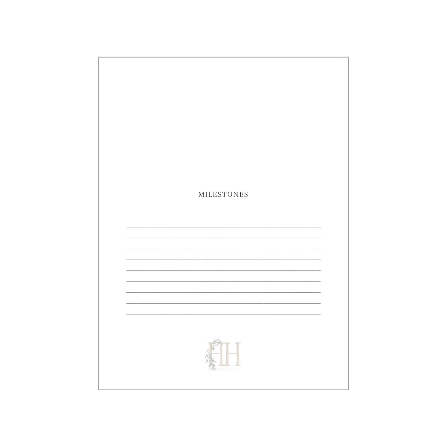 Struttin’ Gingham Crest Milestone Cards